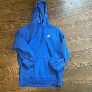 Blue Small Mens Nike Hoodie